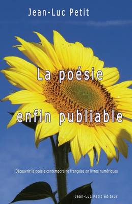 Book cover for La poesie enfin publiable