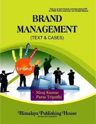 Book cover for Brand management
