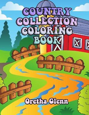 Book cover for Country Collection Coloring Book
