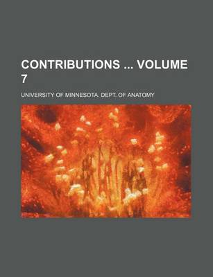 Book cover for Contributions Volume 7