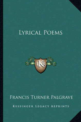 Cover of Lyrical Poems