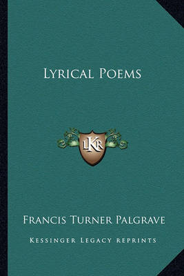 Book cover for Lyrical Poems