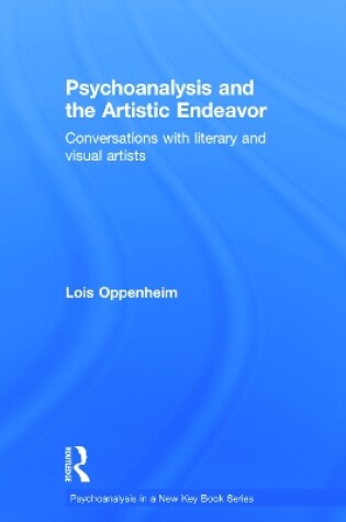 Cover of Psychoanalysis and the Artistic Endeavor