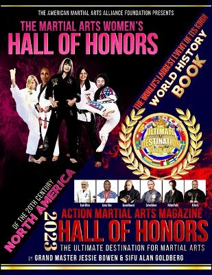 Book cover for The Martial Arts Women's Hall of Honors and Action Martial Arts Magazine World History Book