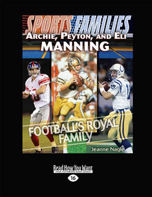 Book cover for Archie, Peyton and Eli Manning
