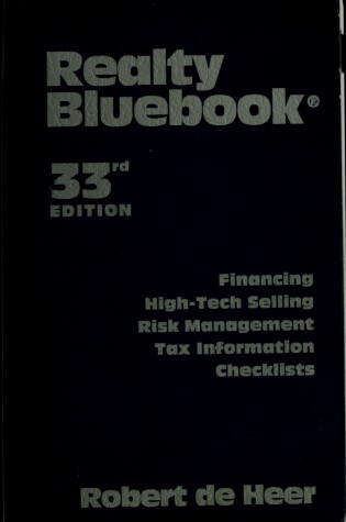 Cover of Realty Bluebook
