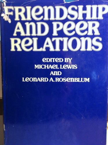 Cover of Friendship and Peer Relations