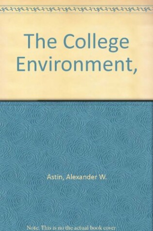 Cover of College Environment
