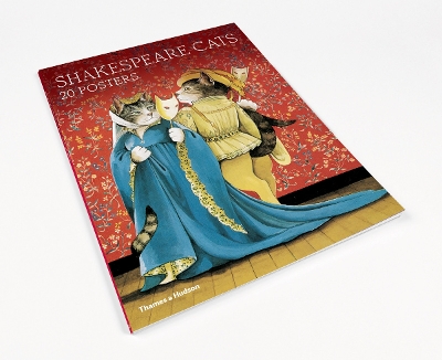 Book cover for Shakespeare Cats: Poster Book