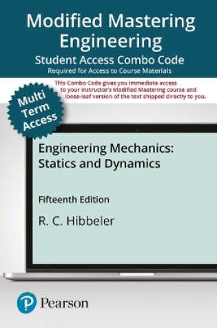 Cover of Modified Mastering Engineering with Pearson Etext -- Combo Access Card -- For Engineering Mechanics