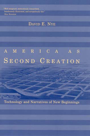 Cover of America as Second Creation