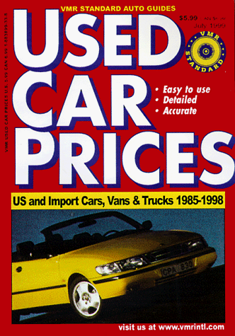 Cover of VMR Standard Used Car Prices