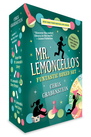 Cover of Mr. Lemoncello's Funtastic Boxed Set