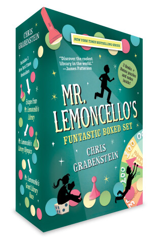 Book cover for Mr. Lemoncello's Funtastic Boxed Set