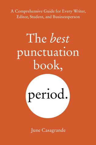 Book cover for The Best Punctuation Book, Period