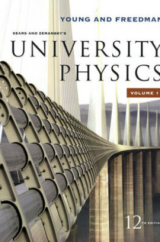 Cover of University Physics Vol 1 (Chapters 1-20)