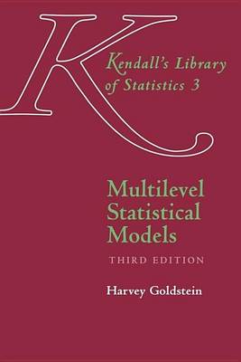 Book cover for Multilevel Statistical Models