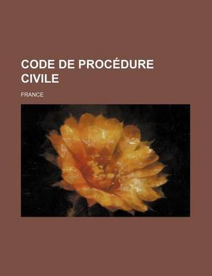 Book cover for Code de Procedure Civile