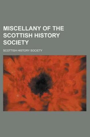 Cover of Miscellany of the Scottish History Society