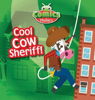 Book cover for T335A MF Comics for Phonics Cool Cow Sheriff 6-pack Yellow A Set 12