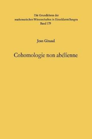 Cover of Cohomologie Non Abelienne