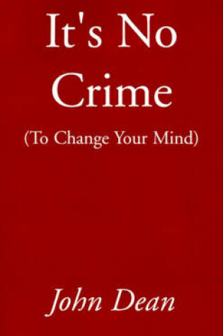 Cover of It's No Crime