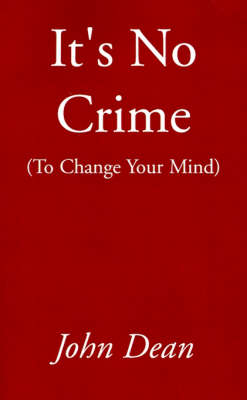 Book cover for It's No Crime