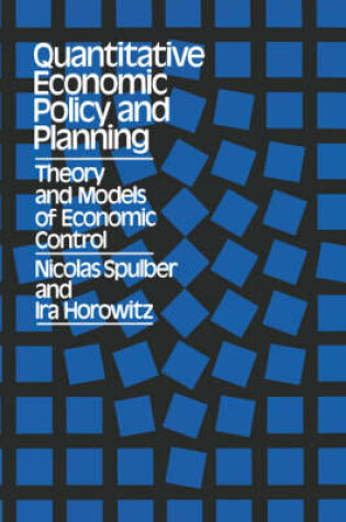 Cover of Quantitative Economic Policy and Planning