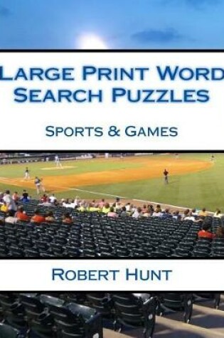 Cover of Large Print Word Search Puzzles