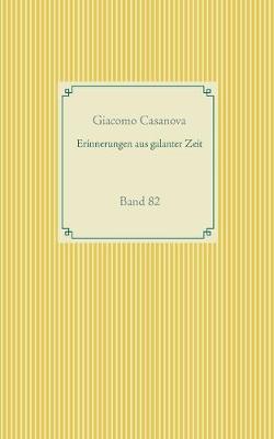 Book cover for Erinnerungen aus galanter Zeit