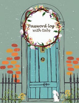 Book cover for Password Log with Tabs