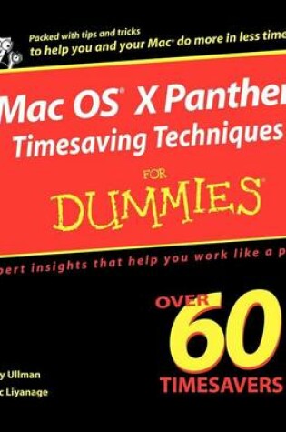 Cover of Mac OS(R) X Panthertm Timesaving Techniques for Dummies(r)