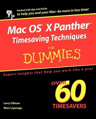 Cover of Mac OS(R) X Panthertm Timesaving Techniques for Dummies(r)