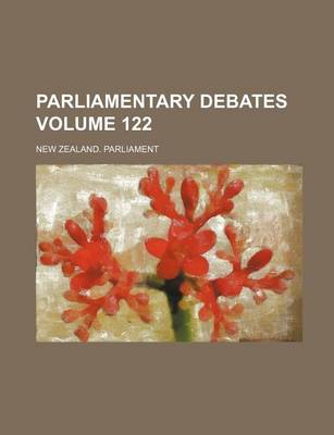 Book cover for Parliamentary Debates Volume 122