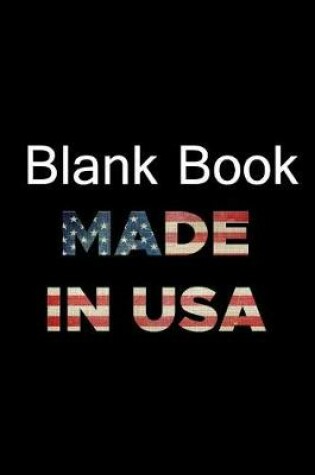 Cover of Blank Book Made In Usa