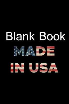 Book cover for Blank Book Made In Usa