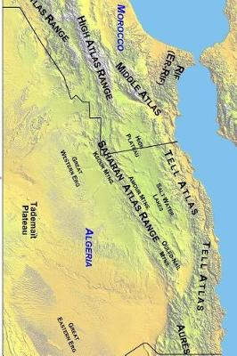 Book cover for Morocco Atlas Mountains Map Journal