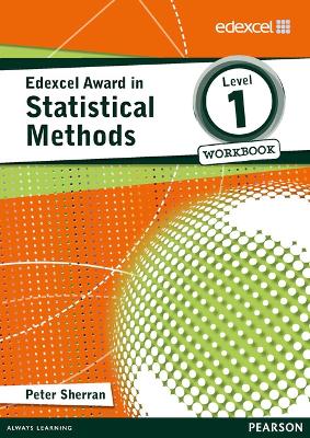 Book cover for Edexcel Award in Statistical Methods Level 1 Workbook