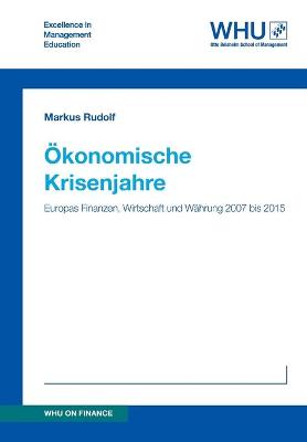 Book cover for Ökonomische Krisenjahre