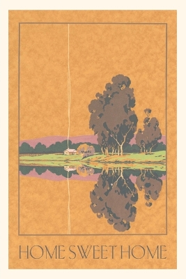 Cover of Vintage Journal Home Sweet Home, Trees by Lake