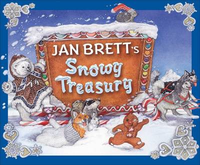 Book cover for Jan Brett's Snowy Treasury