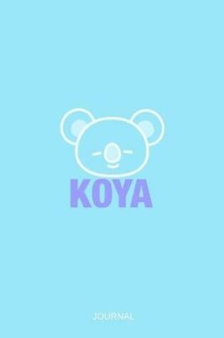Cover of Kpop Bts Bt21 Thinker Koala Koya Is Kim Namjoon Bias Journal for Armys