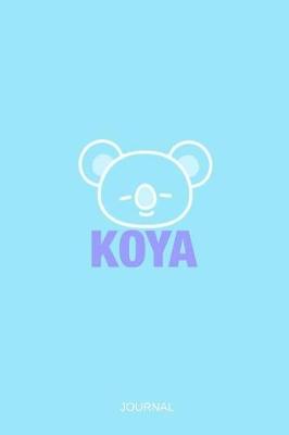 Book cover for Kpop Bts Bt21 Thinker Koala Koya Is Kim Namjoon Bias Journal for Armys