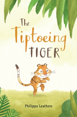 Cover of The Tiptoeing Tiger