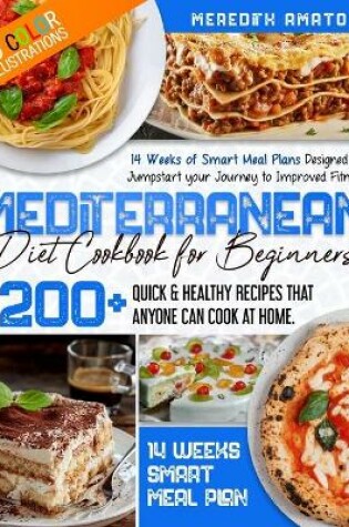 Cover of Mediterranean Diet Cookbook For Beginners