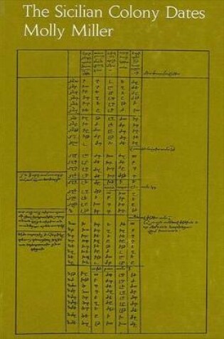 Cover of Sicilian Colony Dates, The