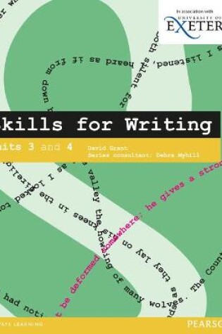 Cover of Skills for Writing Student Book Units 3-4