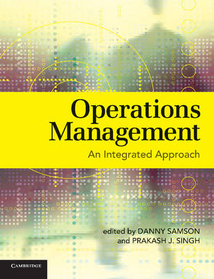 Book cover for Operations Management