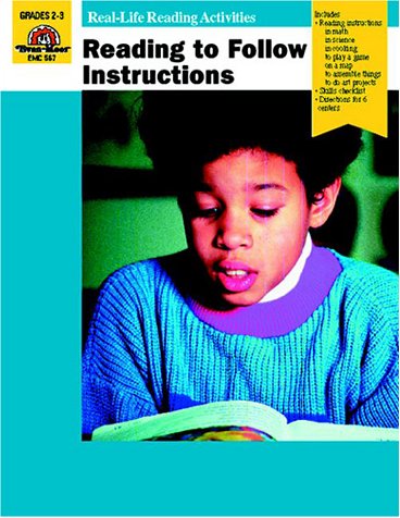 Cover of Reading to Follow Instructions