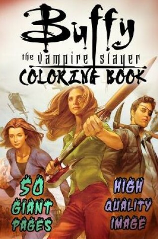 Cover of Buffy the Vampire Slayer Coloring Book